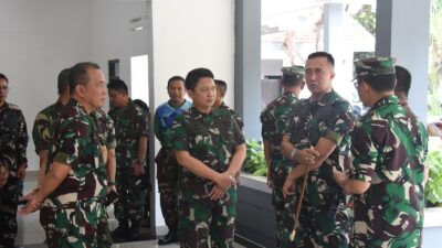 Pastikan Berikan Pelayanan Optimal, Dankodiklatal Sidak Pembangunan Satkes Kodiklatal