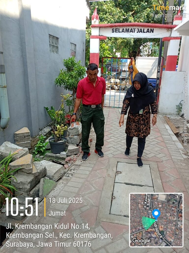 Keterangan foto; kelurahan Krembangan Selatan