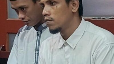 foto; sidang pil extacy