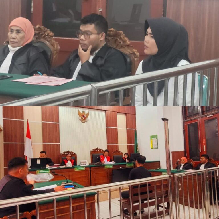 Foto; sidang perdaran narkoba