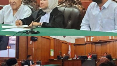 Foto; sidang peredaran narkoba