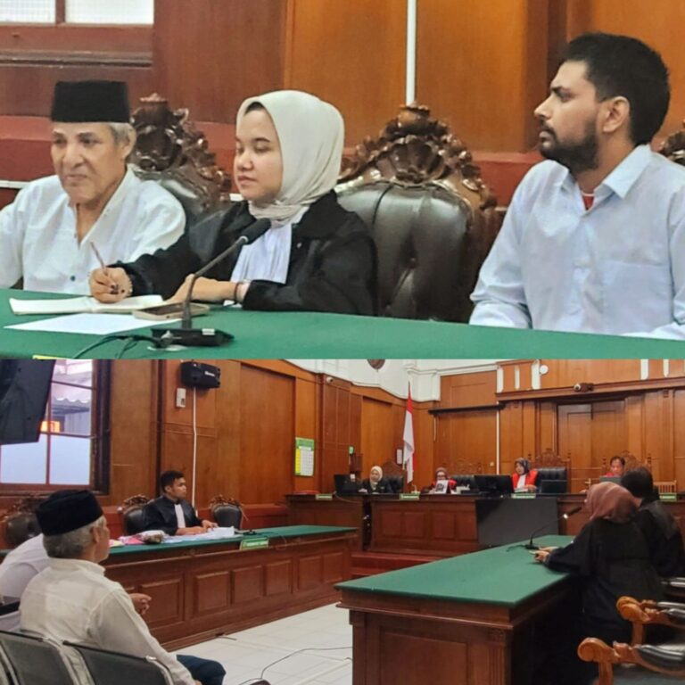 Foto; sidang peredaran narkoba