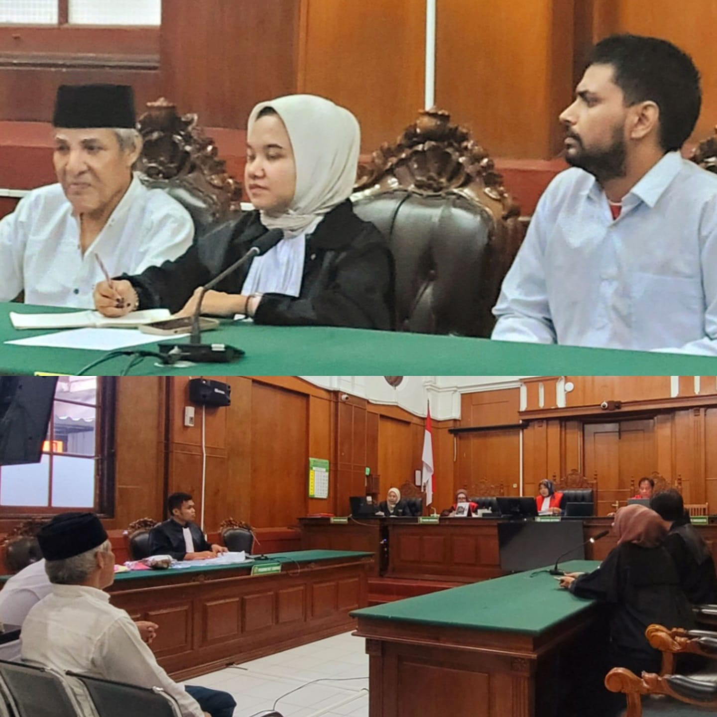 Foto; sidang peredaran narkoba