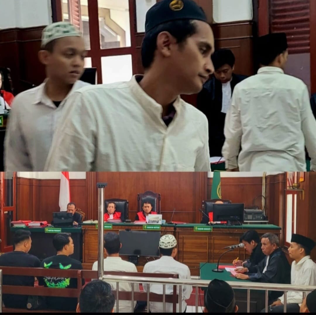 Foto; sidang di pengadilan negeri