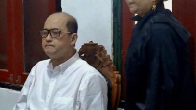 Foto: sidang penggelapan dana