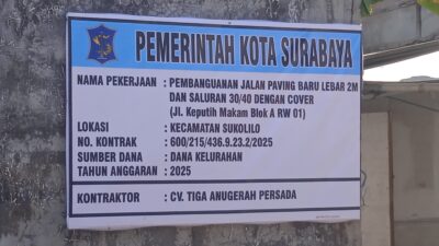 Foto; proyek di keputih makam