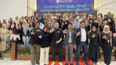 Bank Indonesia dan LPK Lunarica Gelar Capacity Building Sertifikasi Content Creator