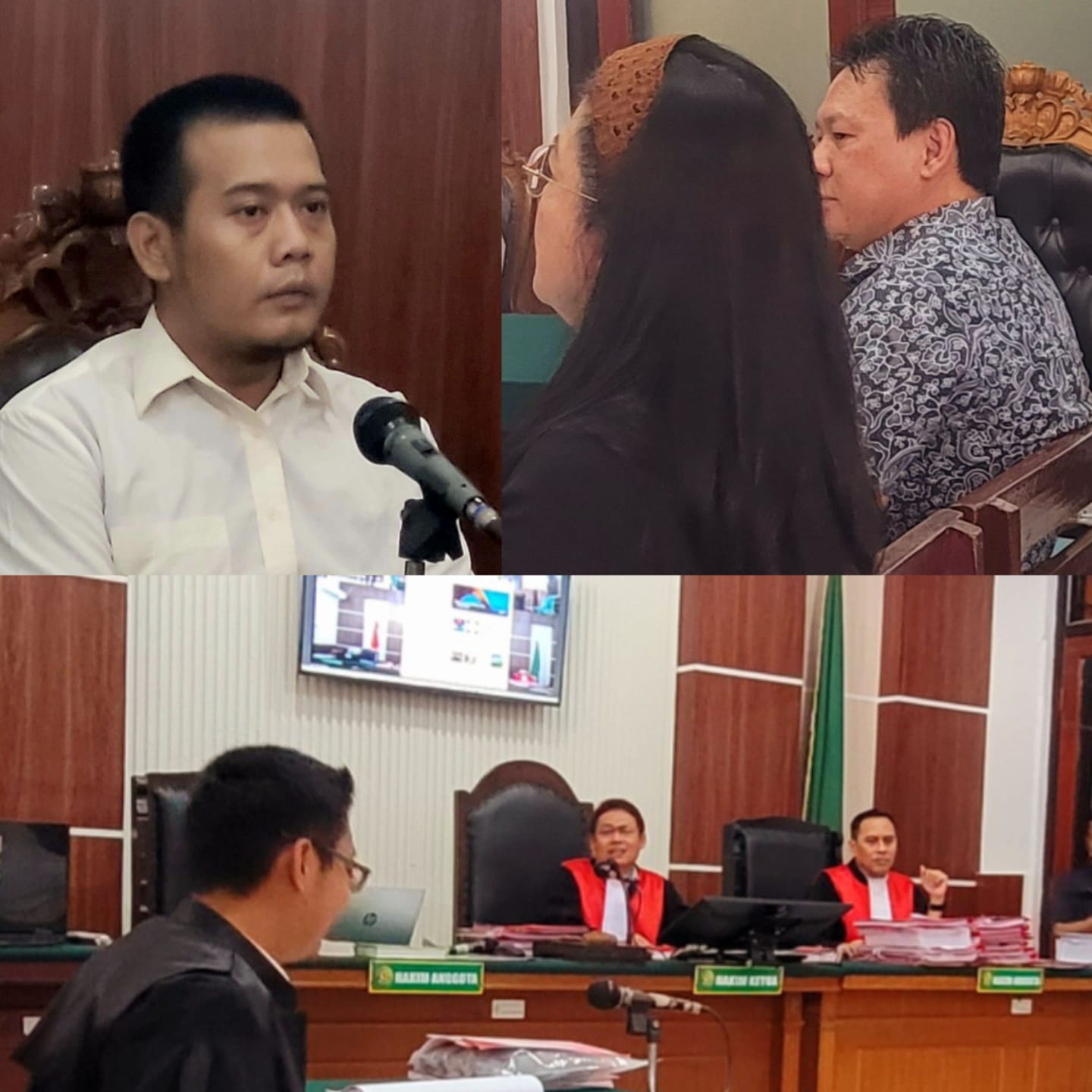 Foto: sidang penggelapan uang