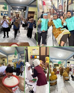 Foto; sinergitas antara pegawai