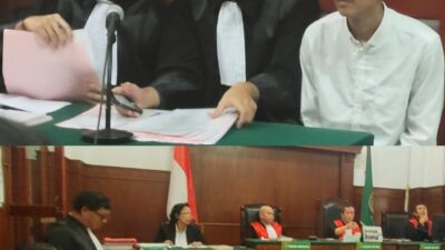 Foto ; sidang menjual korban kan istri