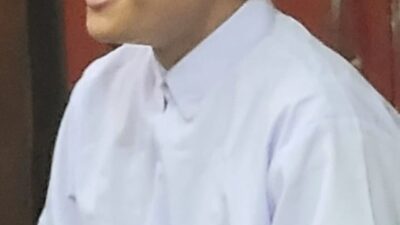 Foto ; tersangka penganiaya isteri