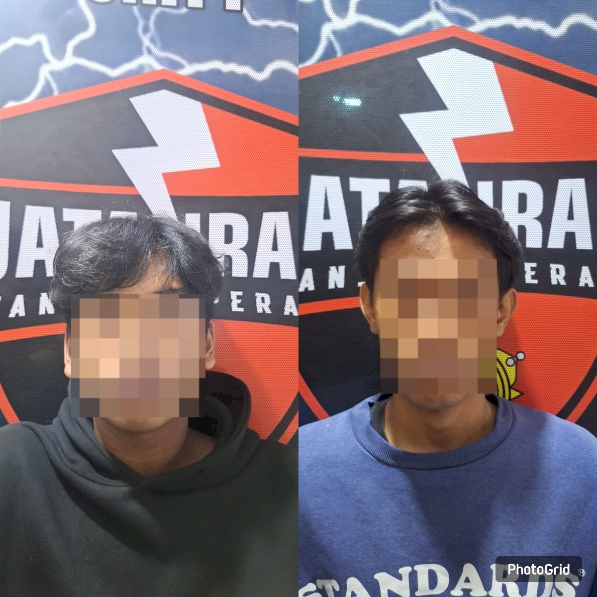 Dua orang ditetapkan sebagai tersangka yaitu, NA, 18, warga Jalan Kedungmangu Masjid, Surabaya, dan FA, 18, warga Jalan Kedungmangu II, Surabaya. Keduanya tergabung dalam kelompok Warnyong dan Warpai
