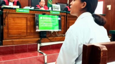 Foto: sidang pencurian dokumen