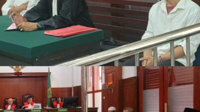 Foto: gelar sidang perkara narkoba