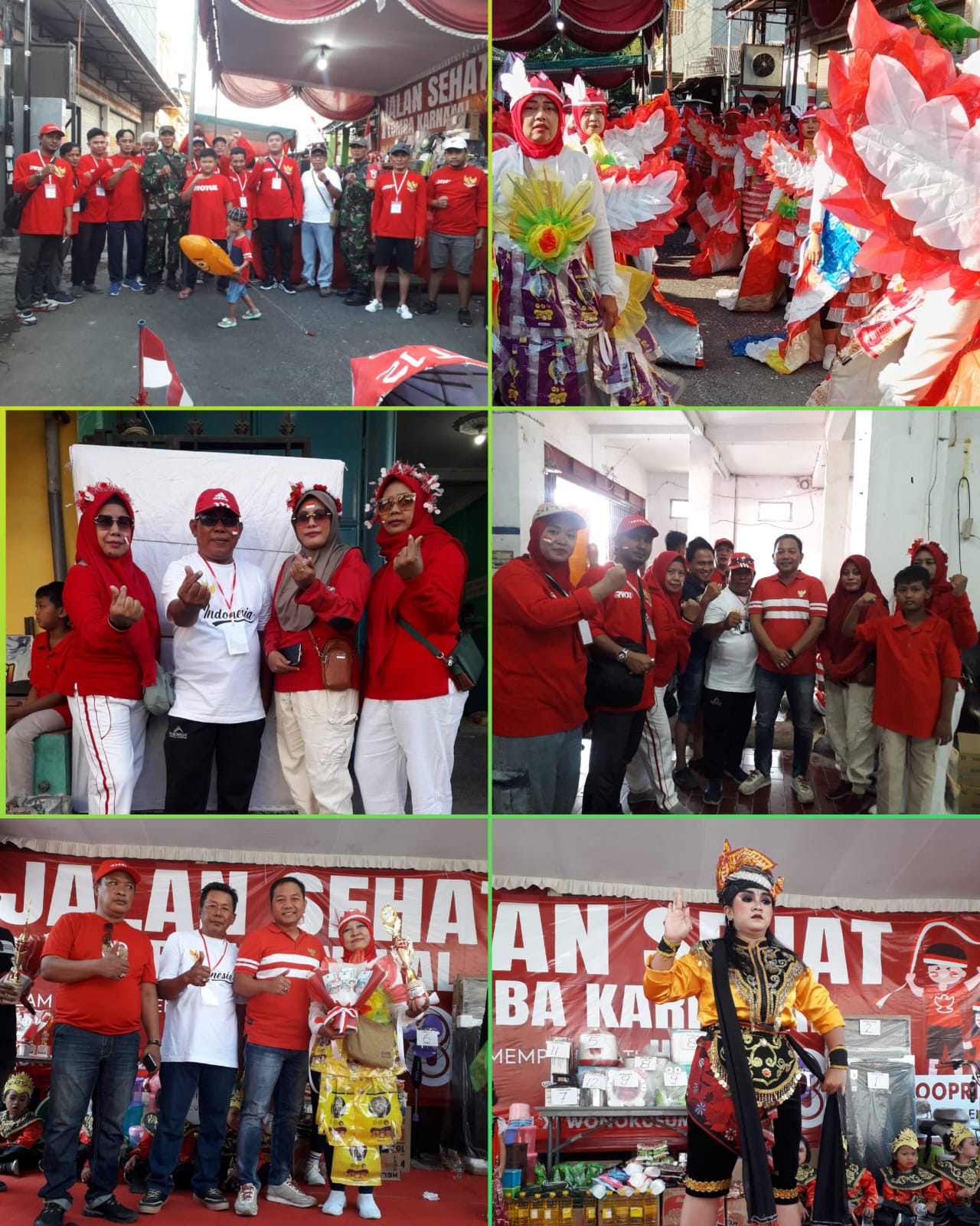 Foto: momen kebersamaan, karnaval