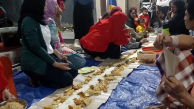 Foto; malam tasyakuran