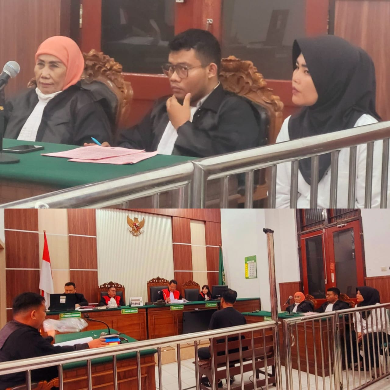 Foto; agenda bacakan tuntutan