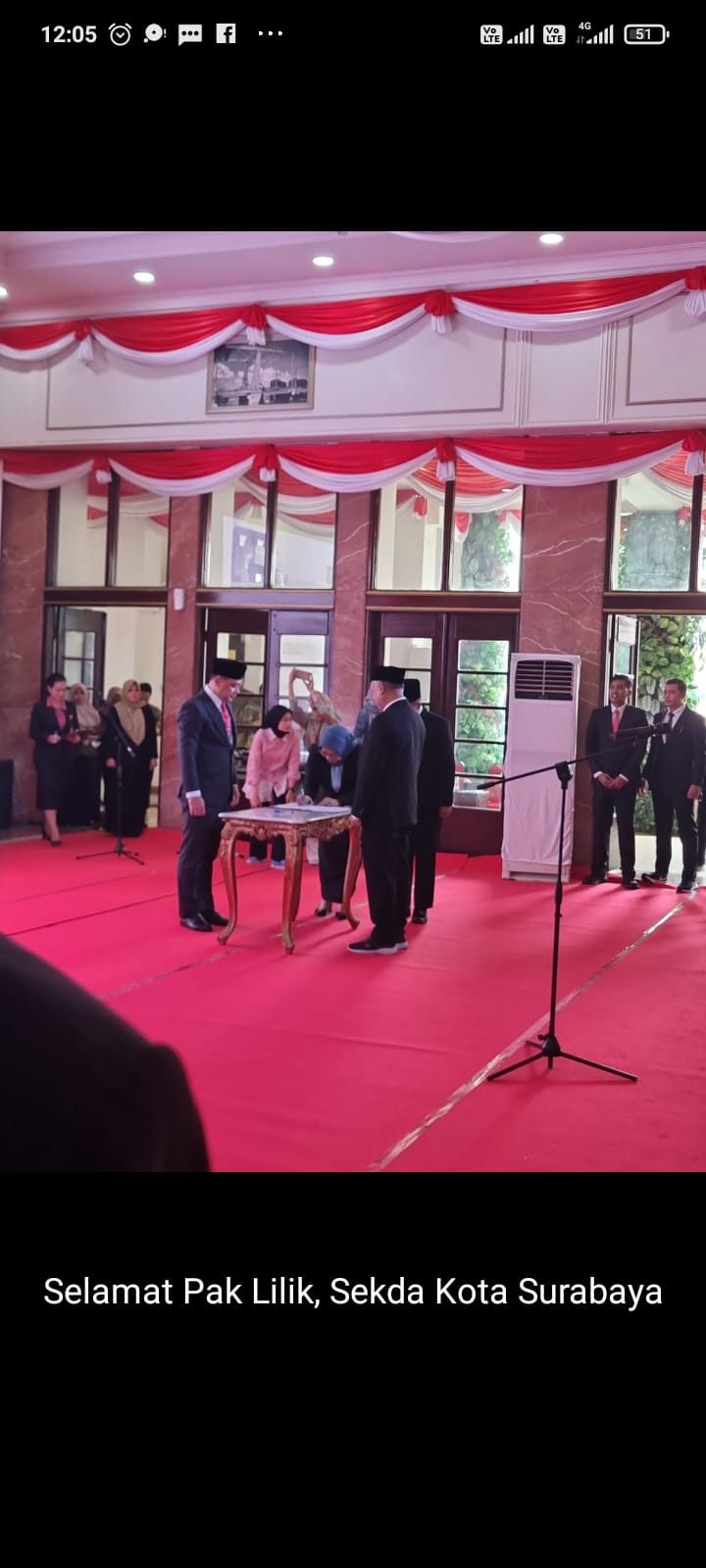 Foto: pelantikan sekda terbaru