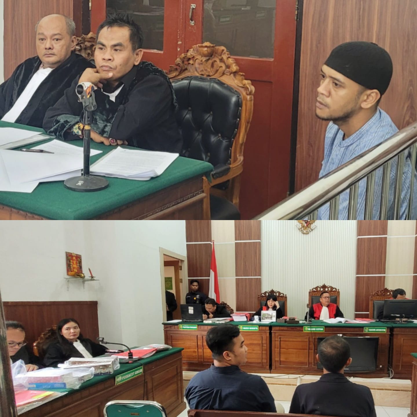Foto: sidang membaca keterangan rokok ilegal