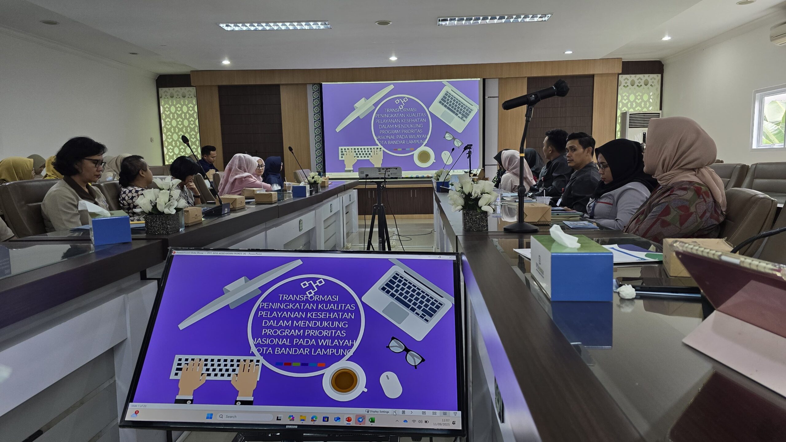 Foto: rapat kordinasi program Asta cita