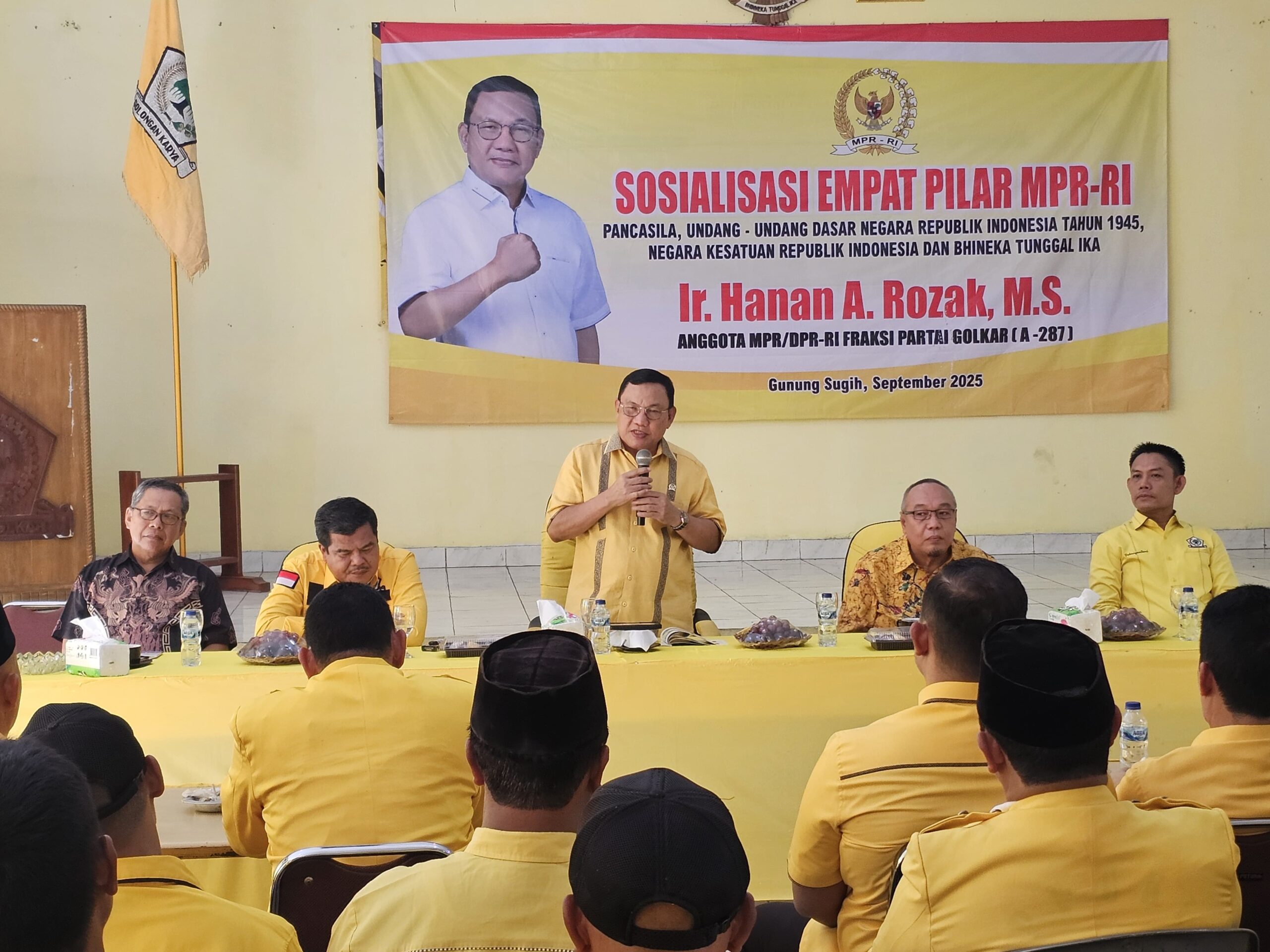 Foto; kordinasi sosialisasi paham Pancasila