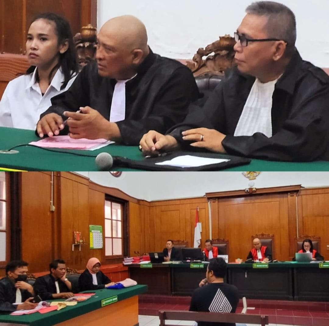 Foto:proses sidang di PN Surabaya