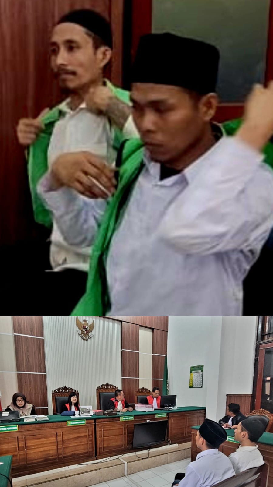 Foto ; gelar sidang di PN Surabaya