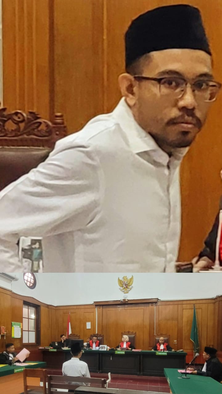 Foto : ikuti sidang kasus penipuan