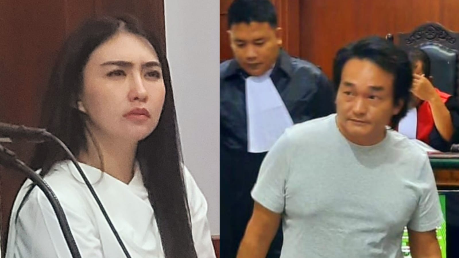 Foto; sidang kdrt menuju kompensasi