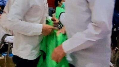 Foto;sanksi tegas pengadilan negeri Surabaya