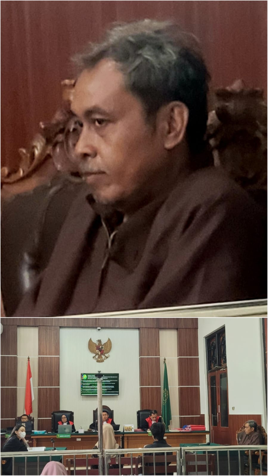 Foto; Sukiman UD Jaya Abadi tidak di tahan PN Surabaya