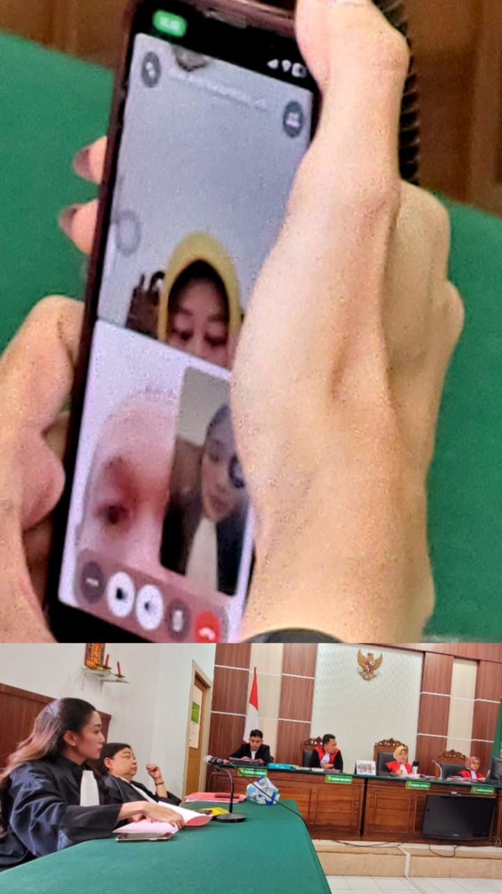 Foto!; menjalani sidang putusan pengadilan negeri Surabaya