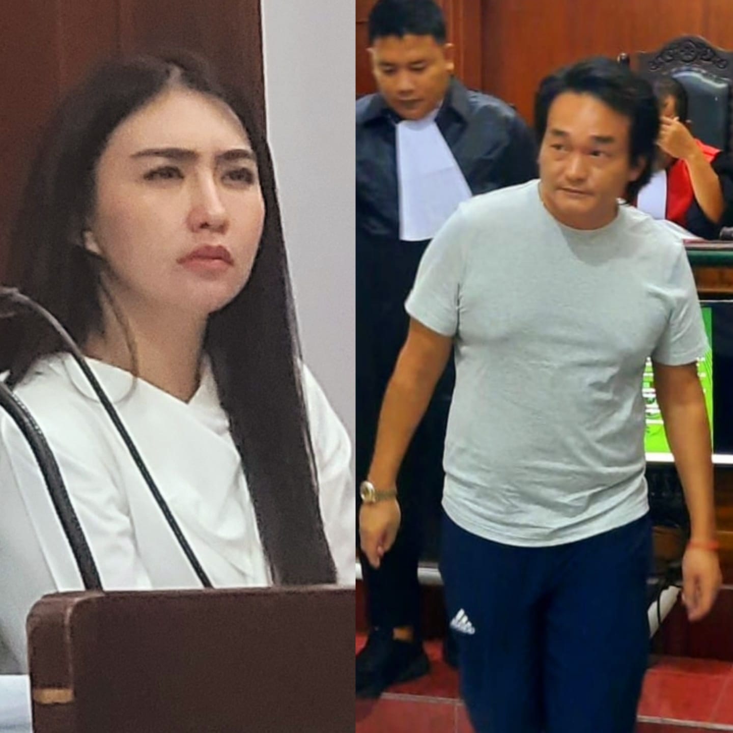 Foto; sidang KDRT di pengadilan negeri Surabaya