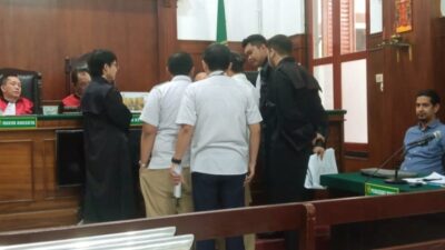 Foto; Agenda pemeriksaan saksi BPOM