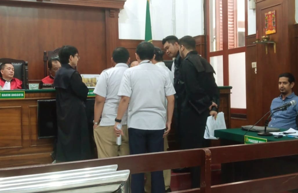 Foto; Agenda pemeriksaan saksi BPOM