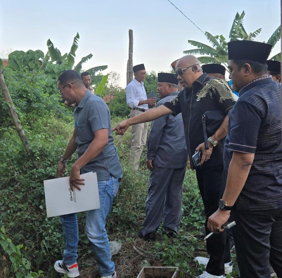 Foto: survei lokasih proyek irigasi yang terdampak.pamekasan
