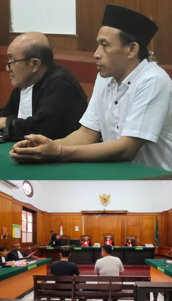 Foto; sidang agenda tuntutan JPU.