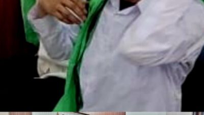 Foto; menjalani sidang di pengadilan negeri Surabaya