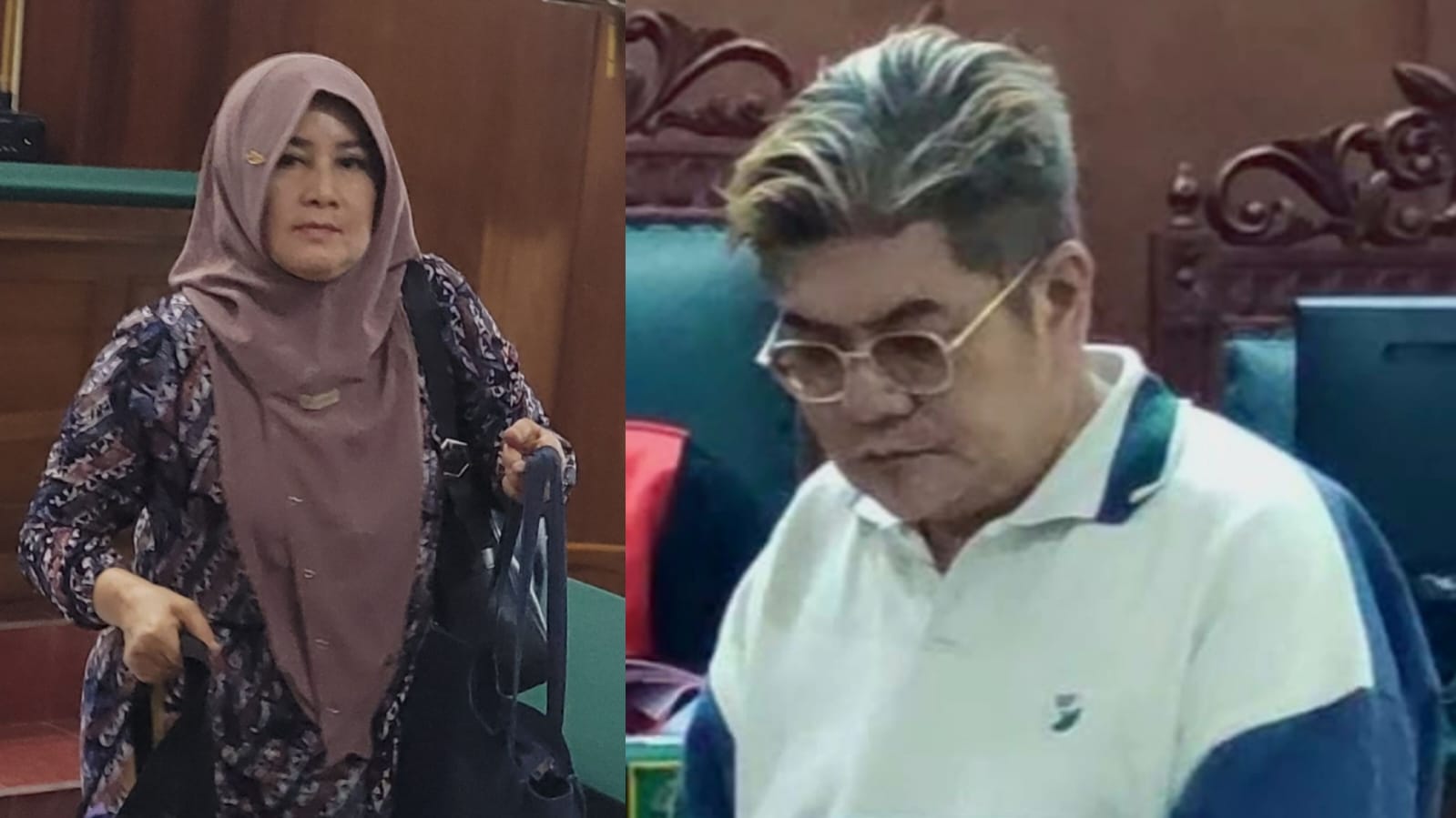 Foto:menjalani sidang agenda pembacaan tuntutan