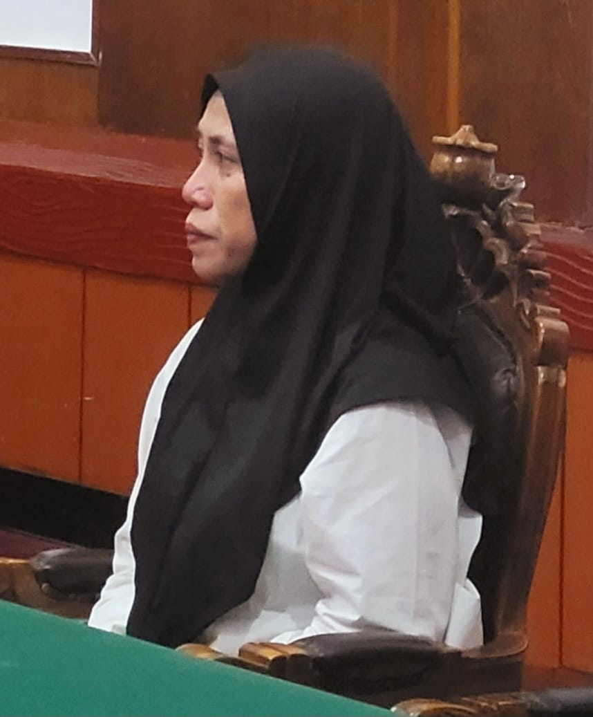 Foto;sidang agenda tuntutan