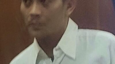 Foto; agenda sidang tuntutan