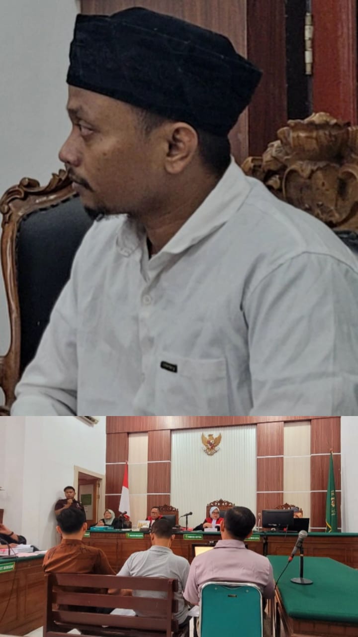 Foto; agenda pemeriksaan saksi