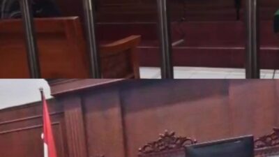 SIDANG PERKARA KDRT, SAAT TERDAKWA dr. MEITI MULJANTI