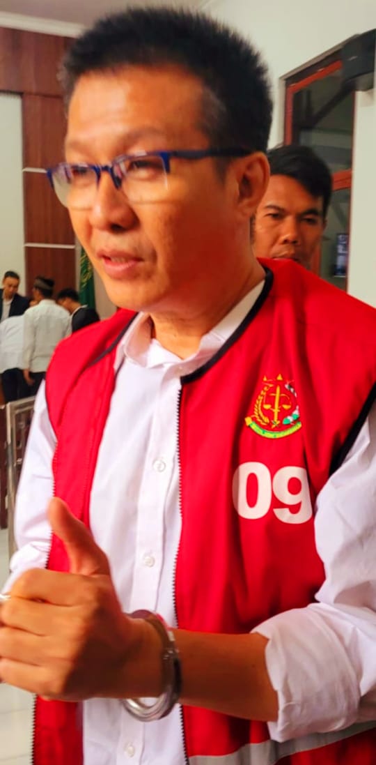 Foto; sidang tuntutan 7 bulan penjara