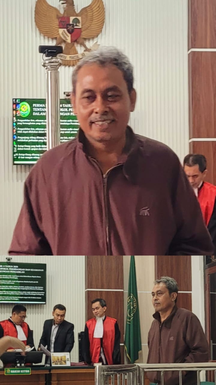 Foto:sidang tuntutan tanpa penahanan