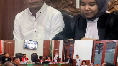 Foto!agenda dakwaan dan saksi dari BNNL jatim