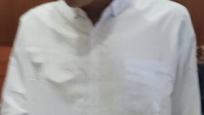 Foto; menjalani sidang tuntutan