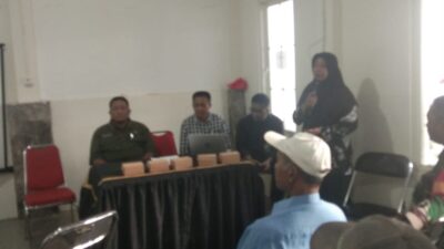 Foto; sosialisasi jaminan hari tua kelurahan tambak Wedi