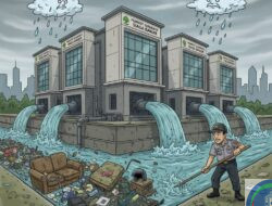 Sofa dan Kasur Serbu Mesin Pompa Surabaya Siap-siap Hadapi Banjir