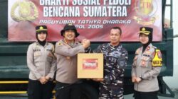 Peduli Bencana Sumatera, Paguyuban Tathya Dharaka Akpol 2005 Salurkan Ratusan Paket Sembako